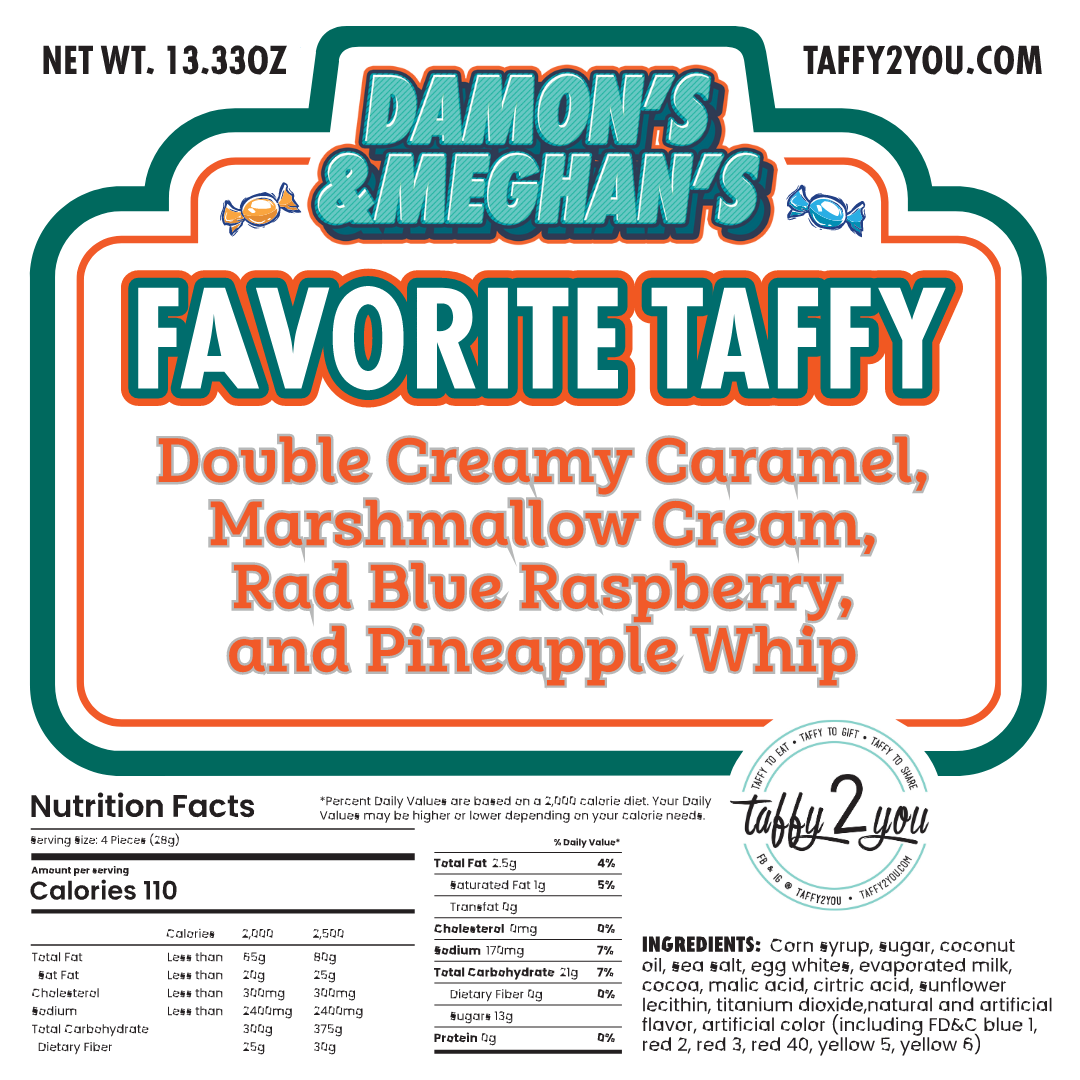 Damon & Meghan's Favorite Taffy Mix