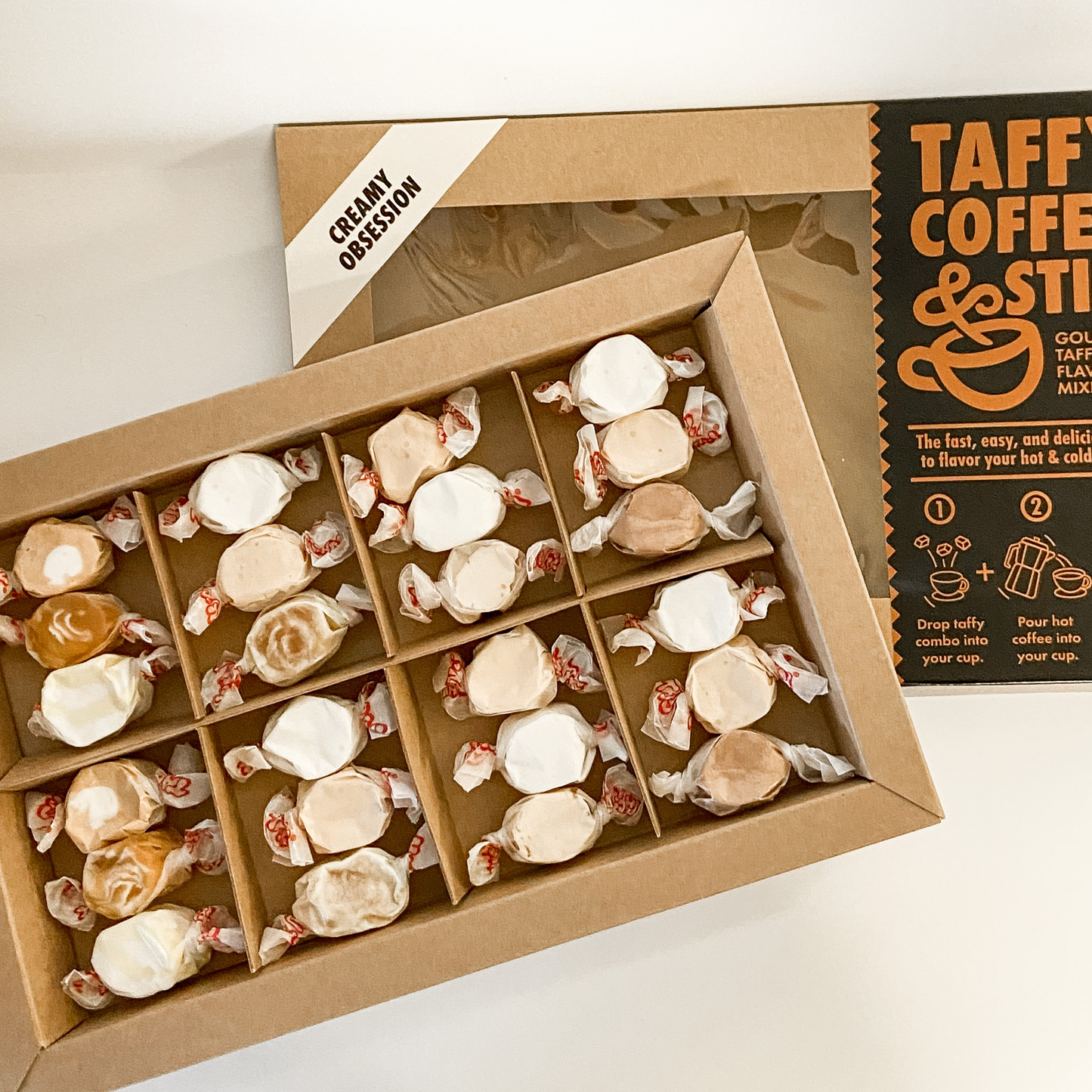 Taffy, Coffee, & Stir - Coffee Flavors Maker