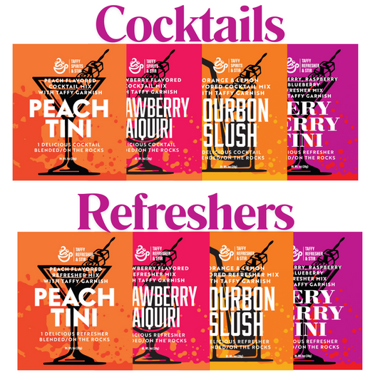 Taffy Cocktails & Refreshers