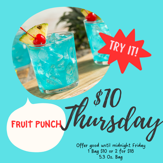 $10 Taffy Thursdays – This Week’s Flavor of the Week Fruit Punch